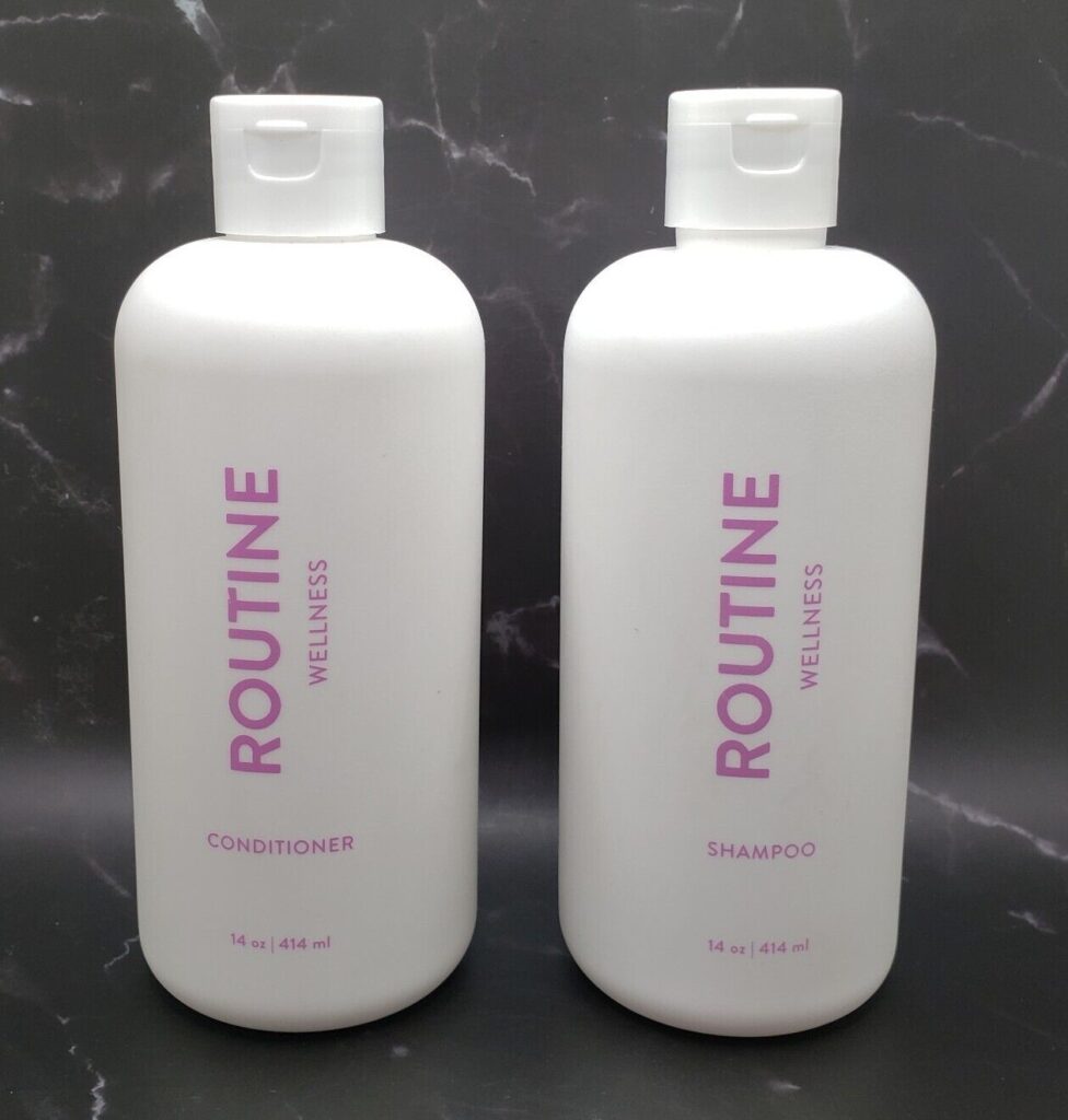 routine shampooo