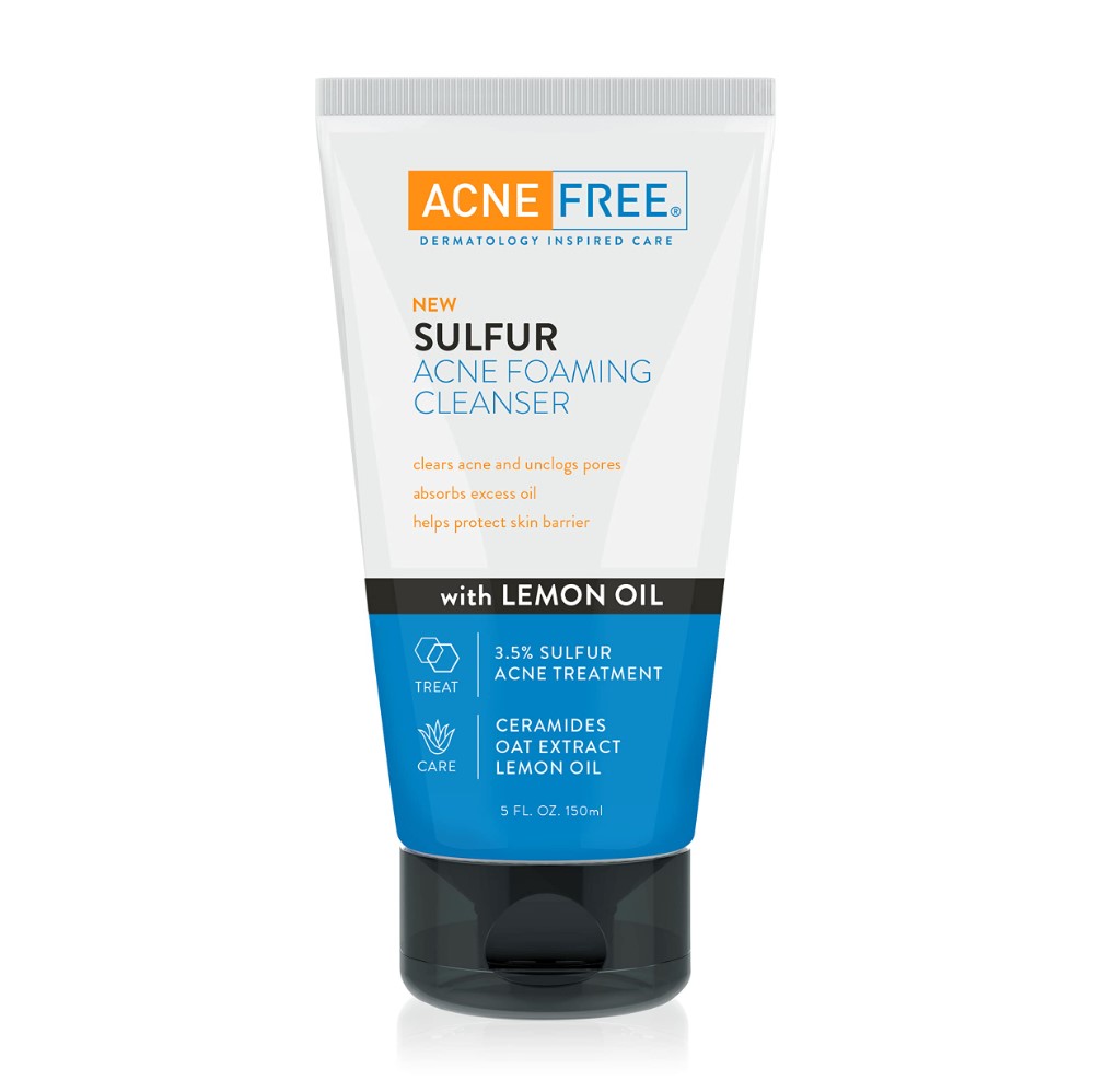 Acne Free Sulfur Acne Foaming Cleanser