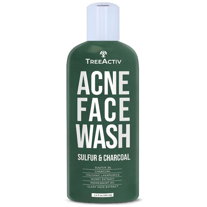 TreeActiv Acne Charcoal Face Wash