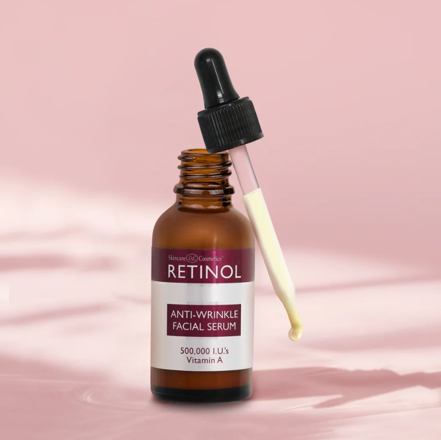 Firming and Toning Facial Serum application