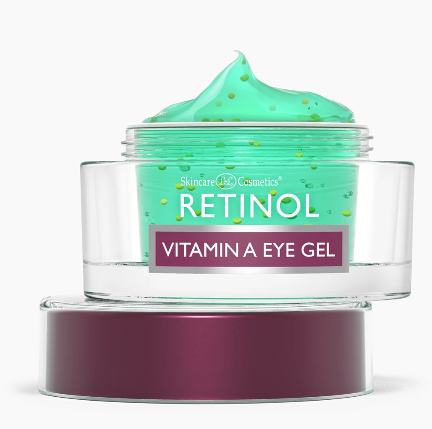 Vitamin A Eye Gel for Fine Lines + Puffiness + Dark Circles